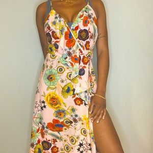TOPSHOP printed spring/summer dress. Size US 6. worn once
